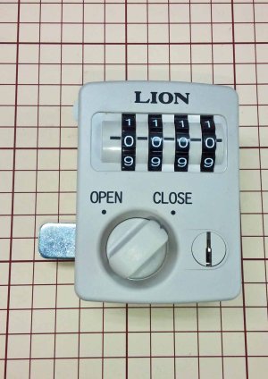 画像1: ライオン　ダイヤル式ロッカーＥＴＵ錠
