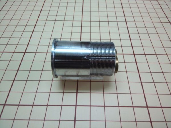 画像2: NKC L=43.7mm 2点抜け シリンダー クマヒラ 金庫 鍵交換 (2)