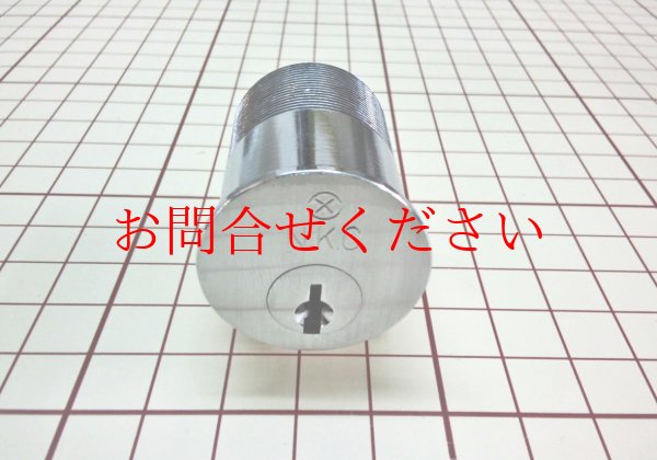 画像4: NKC クマヒラ L=37mm 1点抜け シリンダー クマヒラ 金庫 鍵交換 (4)