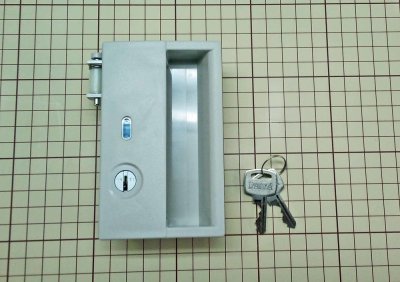 画像2: アルプスロッカー錠（新）インジケーター付き