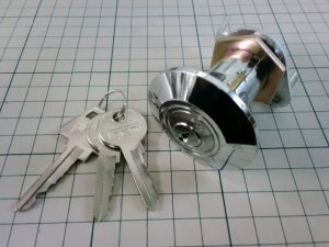 画像1: エーコー　ＳＤＦ用シリンダー　ＥＩＫＯ 金庫 鍵交換