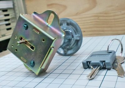 画像3: イトーキ　ニューゴールドセーフ用シリンダー錠　イトーキ 金庫 鍵交換
