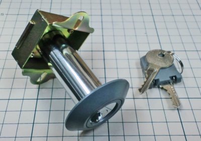画像1: イトーキ　ニューゴールドセーフ用シリンダー錠　イトーキ 金庫 鍵交換