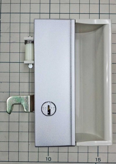 画像1: アルプスロッカー錠（新）インジケーター付き