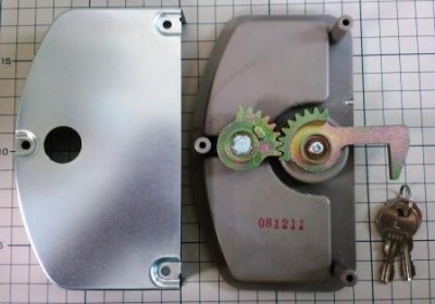 画像1: ★ビニトップＫＮ－Ｌ　物置の鍵交換　錠前セット